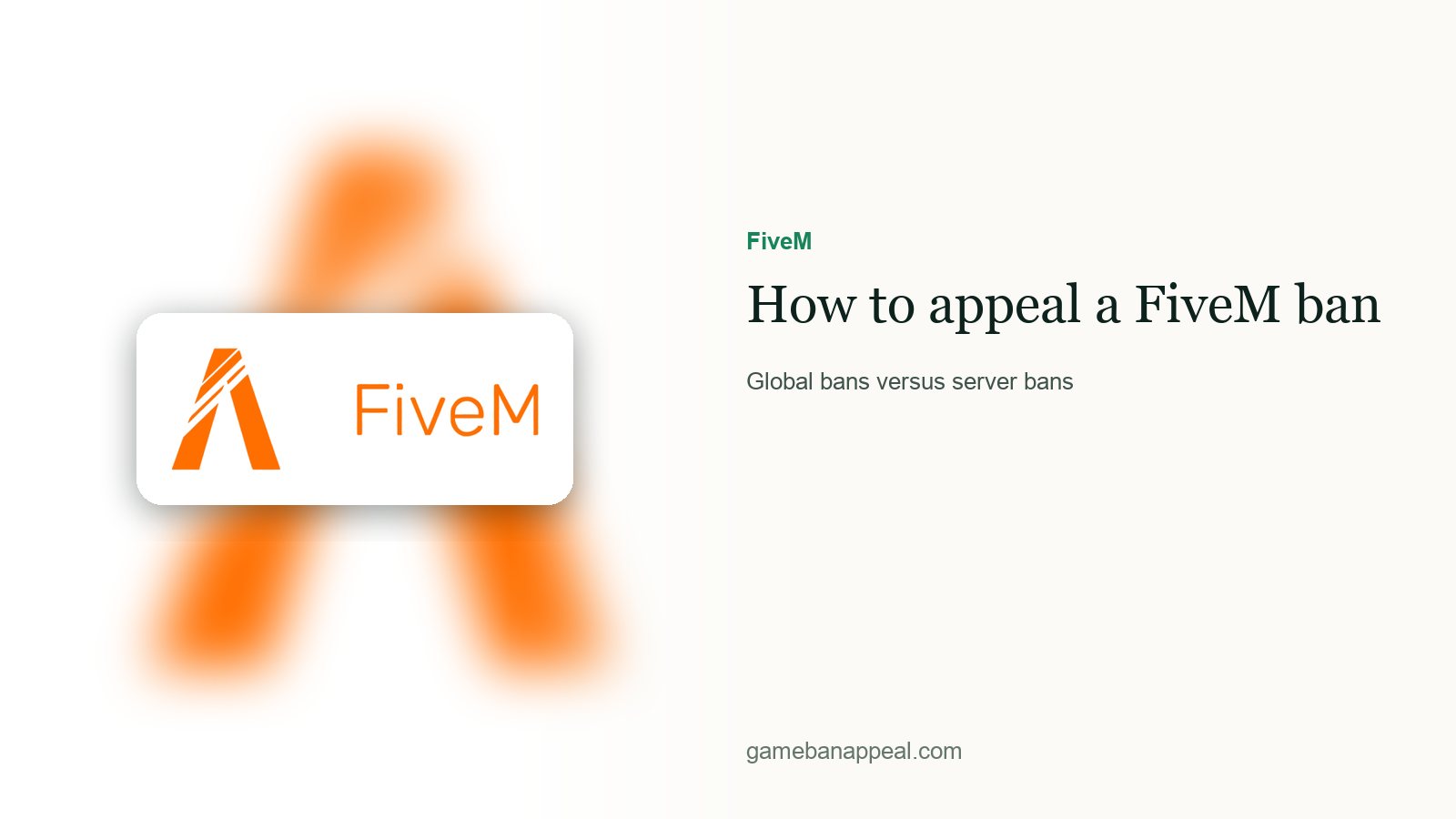 FiveM artwork beside the title of the guide