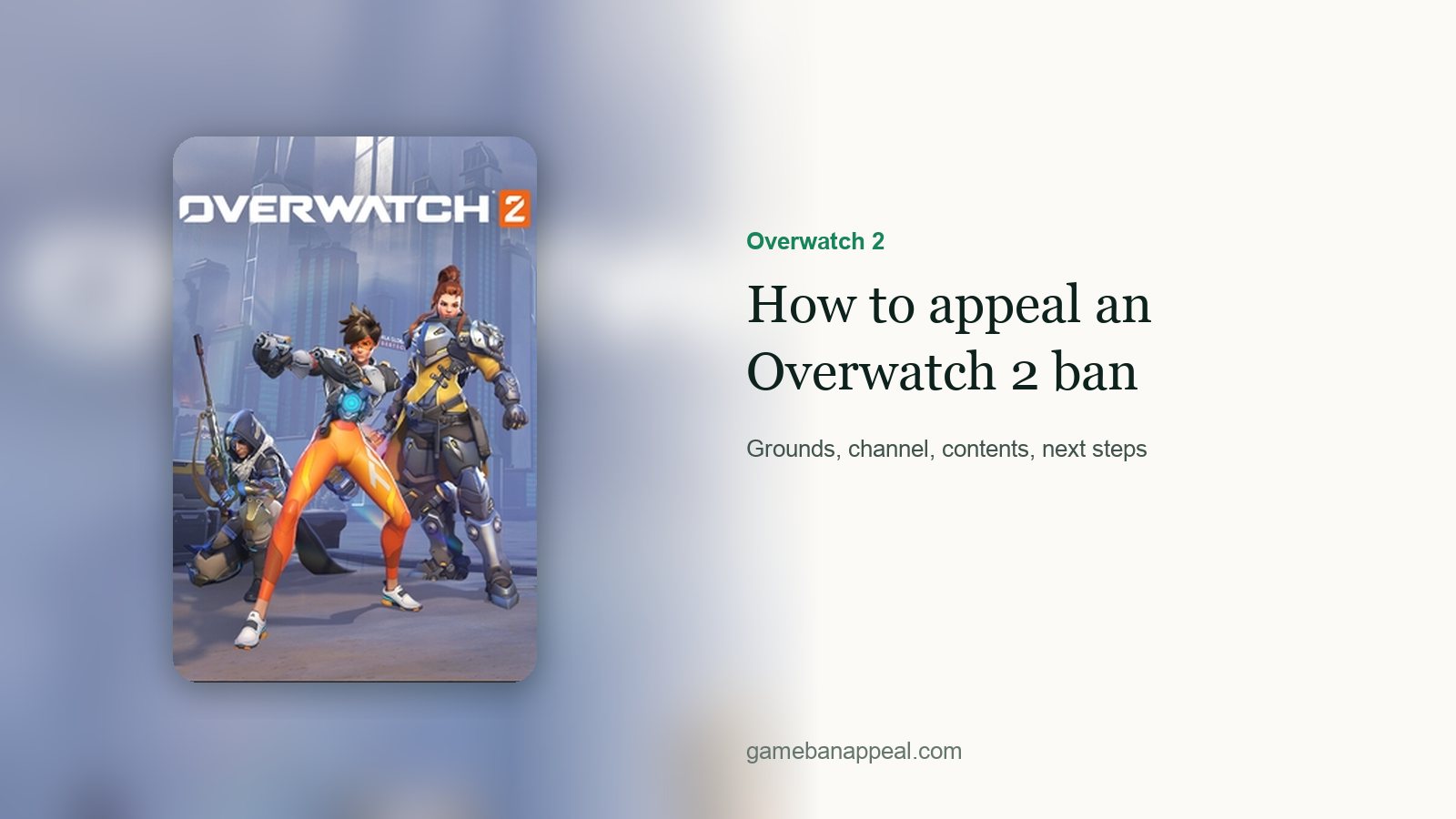 Overwatch 2 artwork beside the title of the guide